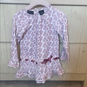 Calvin Klein Jeans Purple Paisley Top